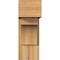 Ekena Millwork Westlake Block Rough Sawn Bracket w/ Offset Brace, Western Red Cedar, 8"W x 18"D x 22"H BKT0806X18X22WTL05RWR - alternate 2